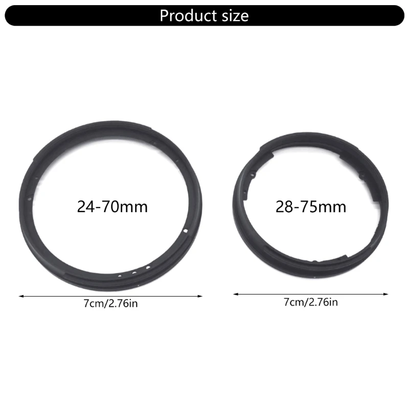 Für 24–70 mm 8 28–75 mm Frontfilterringe Ultraviole Hood Fixed Tube Lens Frame