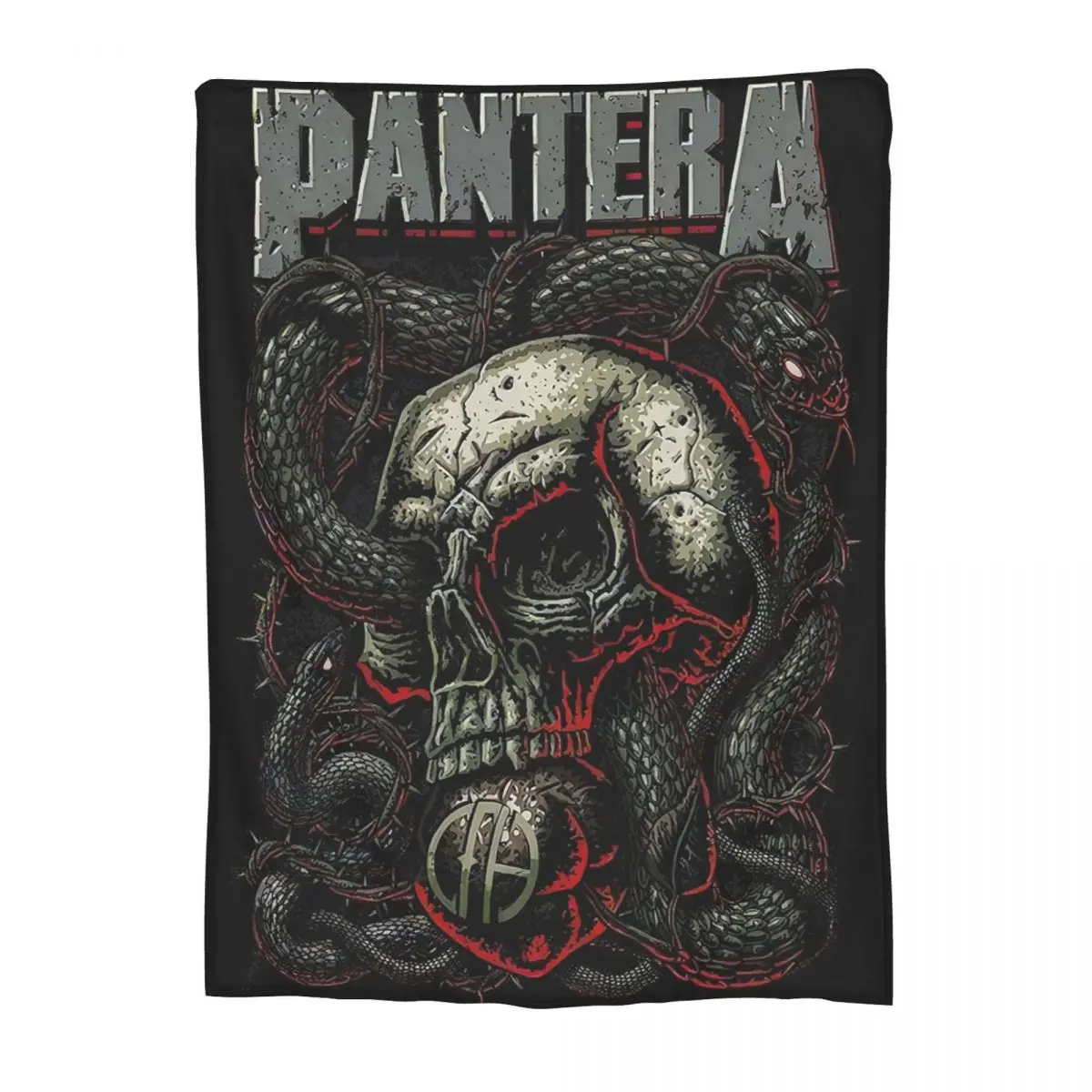 

US Pantera Band Dimebag Darrell Poster Blankets Soft Warm Flannel Throw Blanket Bedspread for Bed Living room Picnic Home Couch