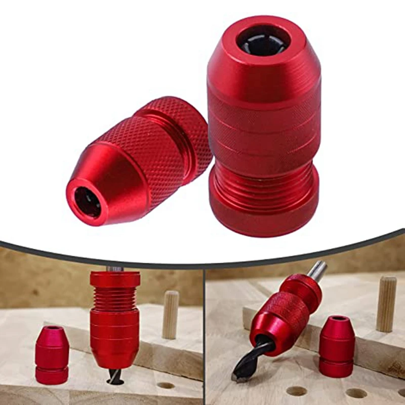 Einstellbare Bohrer Stop Kragen Set Für Bohrer, Bohrer Tiefe Stop Anwendbaren Bereich 3/64Inch-3-16Inch,15/64Inch-7/16 Zoll