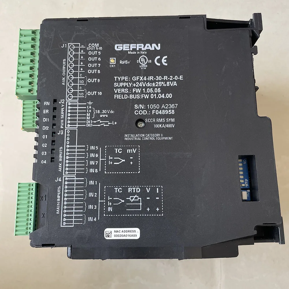 GFX4_IR_30_R_2_0_E Controller per GEFRAN