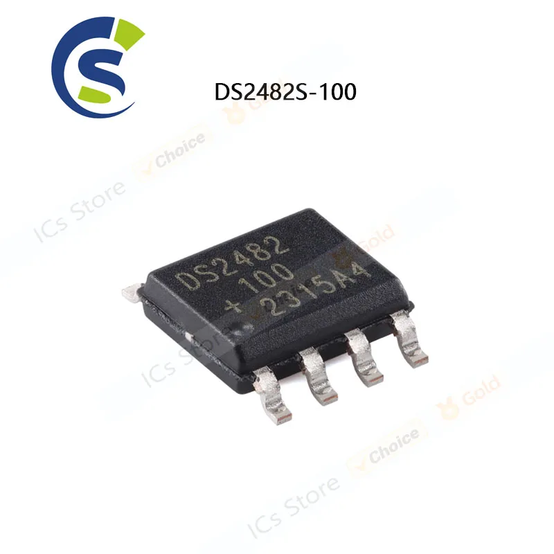

10PCS IC DS2482 DS2482-100 SOP-8 DS2482S-100