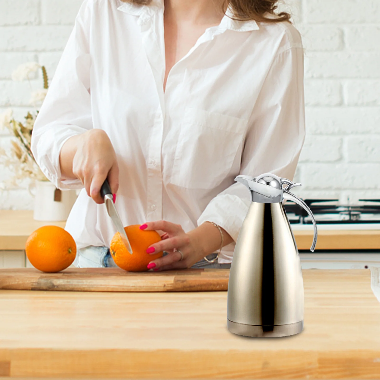 

1pc Kettle Handle Replacement Silver Alloy Anti-Scalding Detachable Grip For Teapot Jug Heat-Resistant Lid Knob Cooking