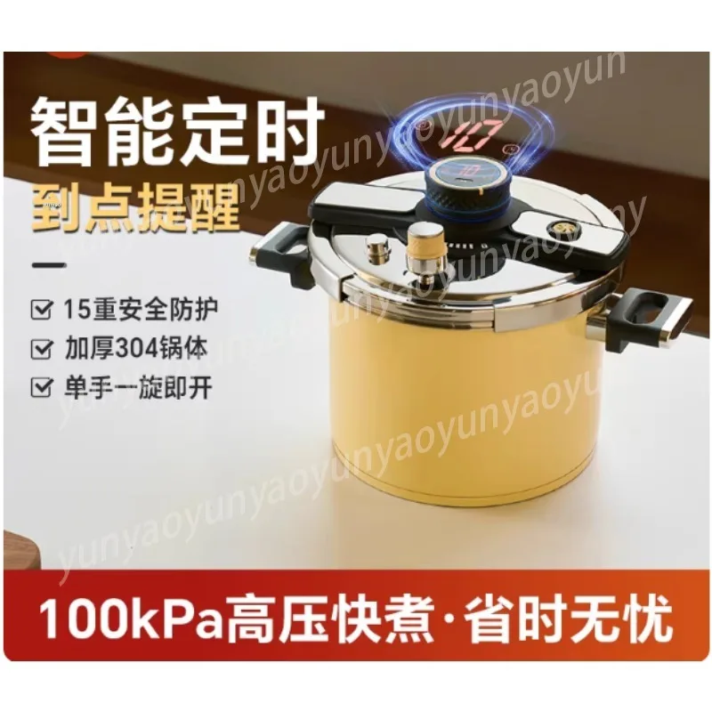 

Explosion-Proof Micro Pressure Cooker Large Capacity Induction Compatible Soup Stew Pot