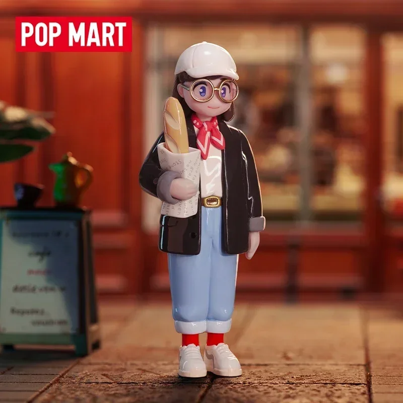 POP MART ノリの朝シリーズ ブラインドボックス おもちゃ かわいいアニメ アクションフィギュア サプライズ ミステリーボックス ドール 女の子へのギフト