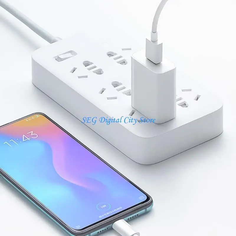 

U75B 120W Wall Charging Adapter USB Fast Charging Station Power Charging Base Block