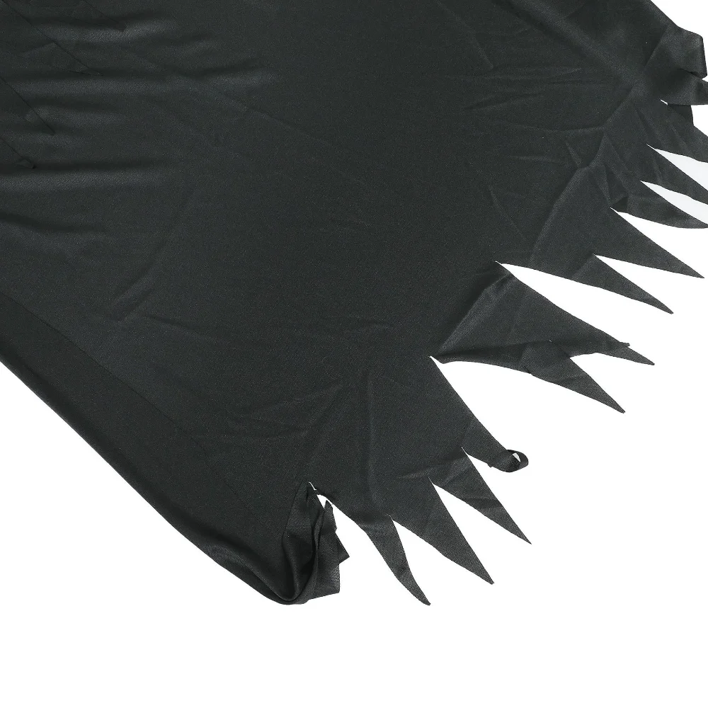 Disfraz de Halloween para mujer, traje de monja, vampiro, demonio, estampado cruzado, vestido largo, fiesta, S-XL