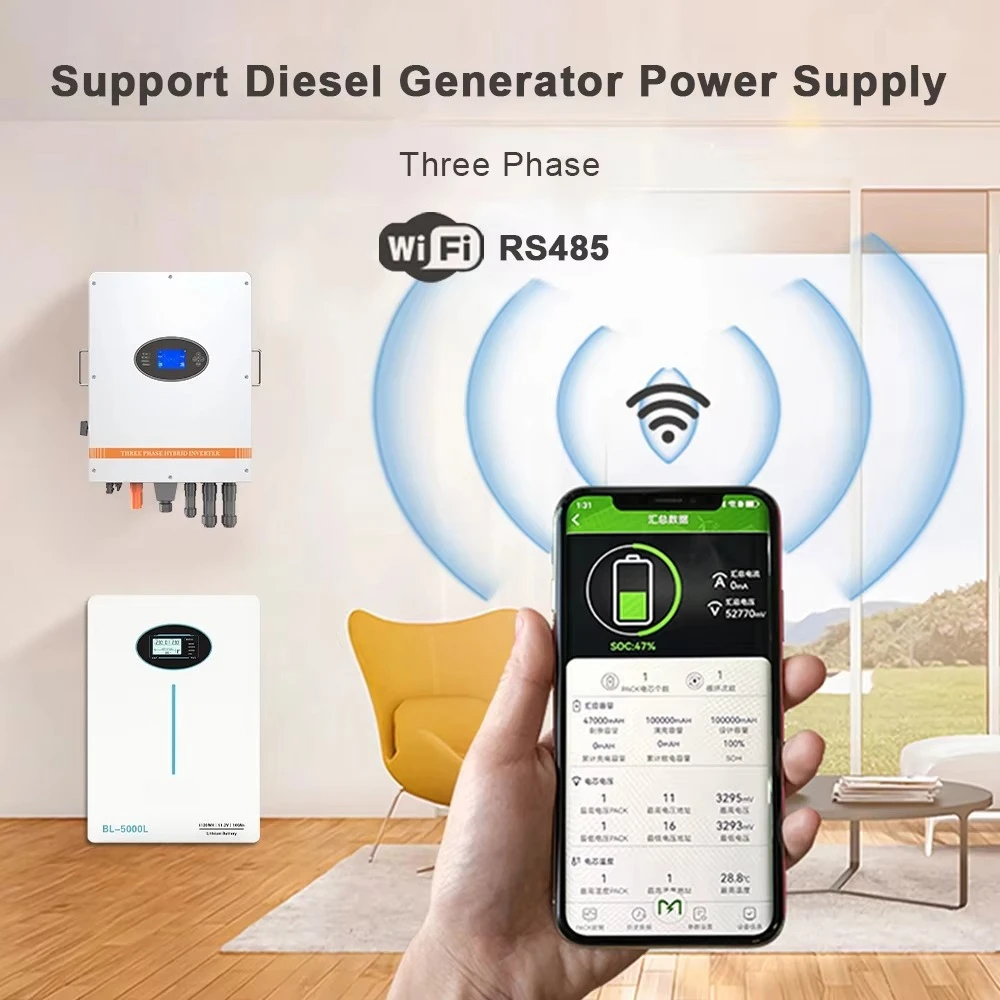 SNADI Complete Set Hybrid Solar Energy System 3KW 5KW 10KW 15KW 20KW 30KW Commercial Home off Grid Solar Power System Solar Kits