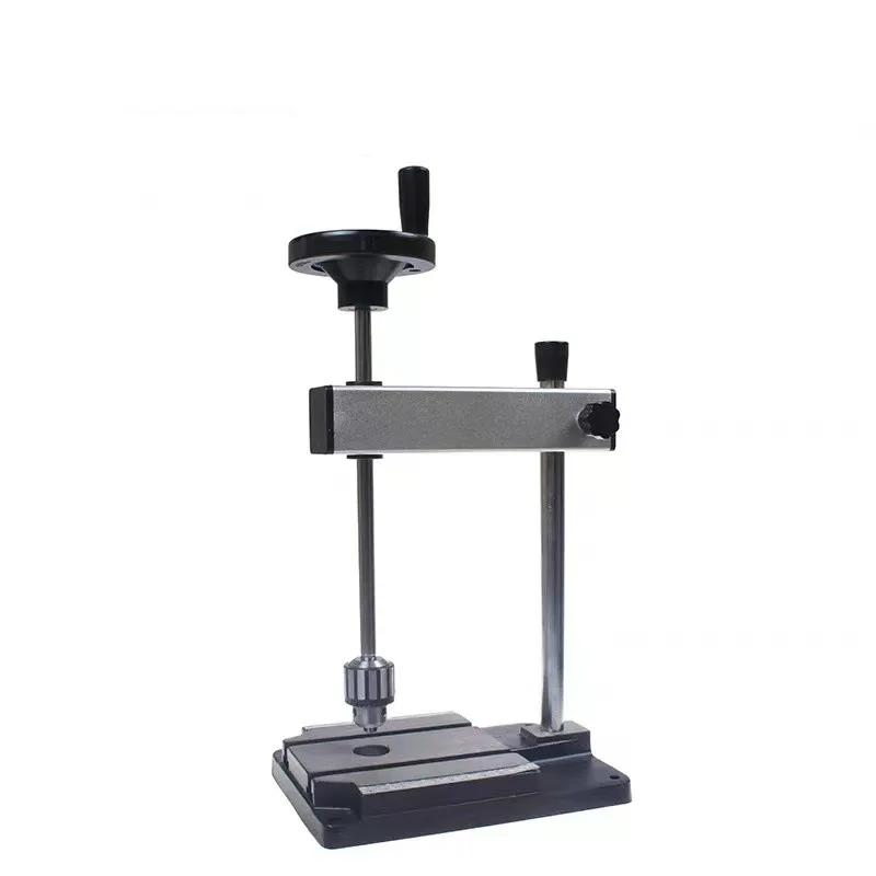 

NEW DIY Manual Tapping Machine High Precision Hand Crank Tapper Desktop Drilling Threading Machine with 1MM-8MM Tap Chuck