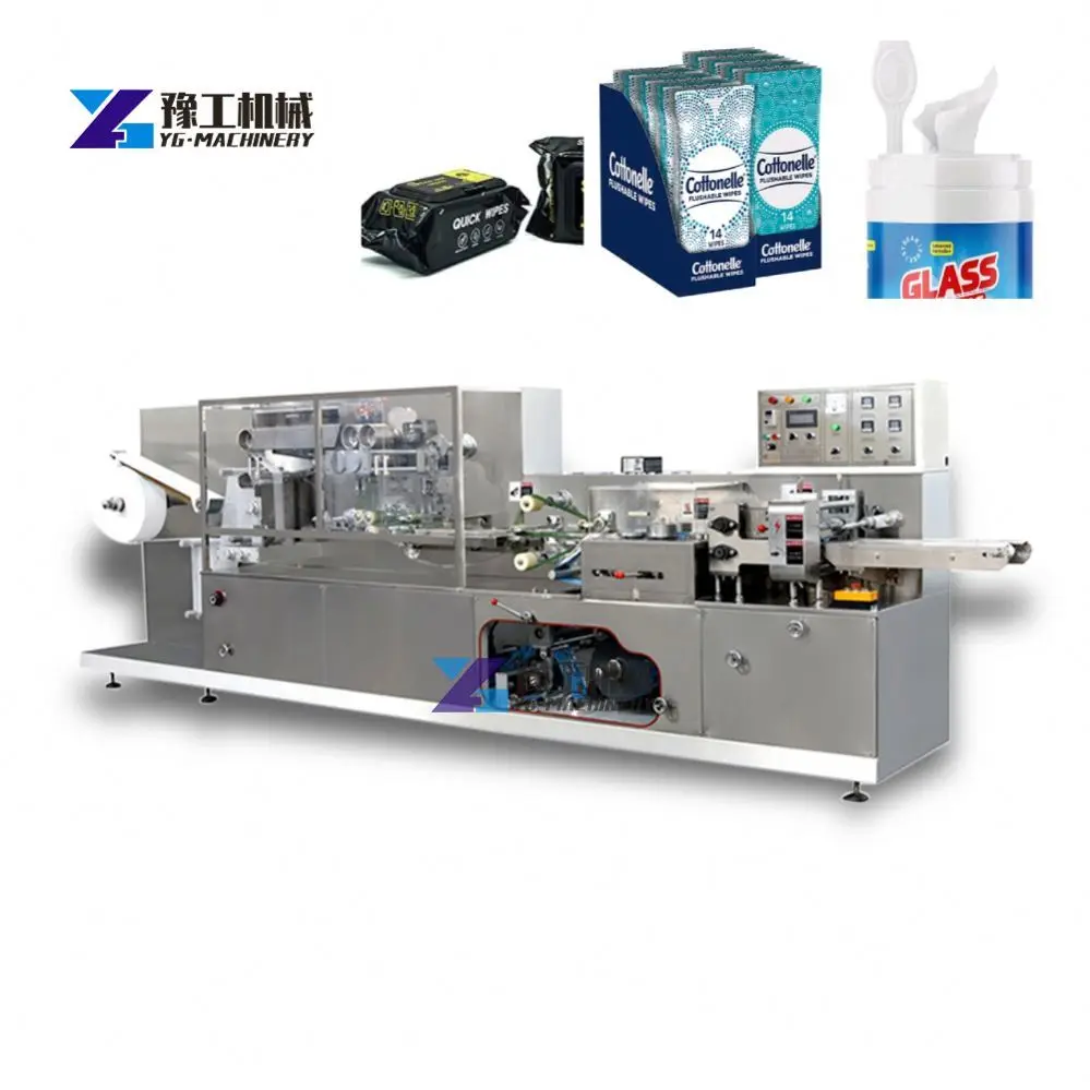 

Fully Automatic Making Wet Wipes Production Line Baby Wet Wipes Making Machine 5-year Warranty for Sale