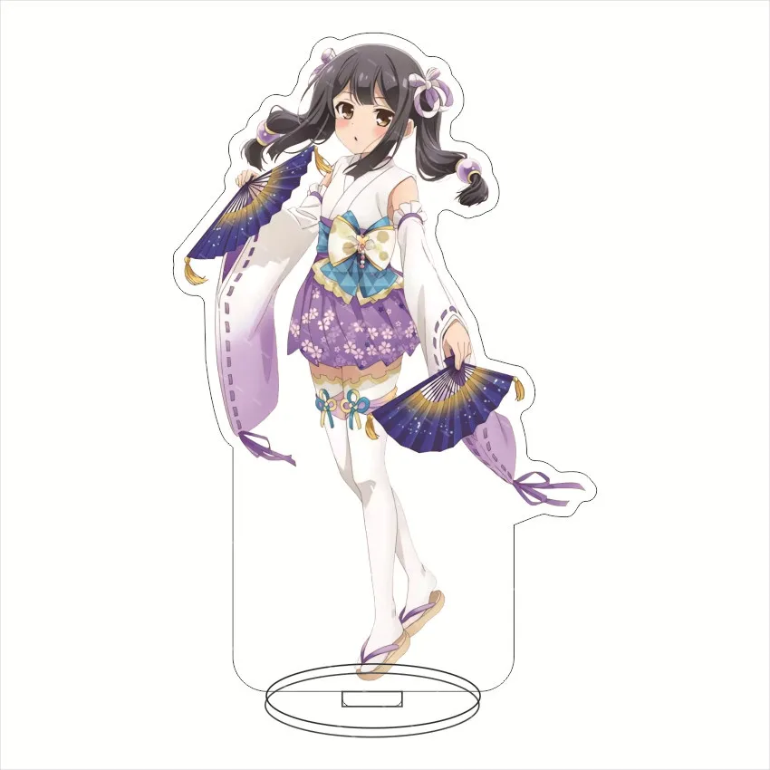 Anime Fatekaleid Liner Miyu Edelfelt Illyasviel Figure Stand Figure Brinquedos Kids for Friend Fans Gift Toy 15cm