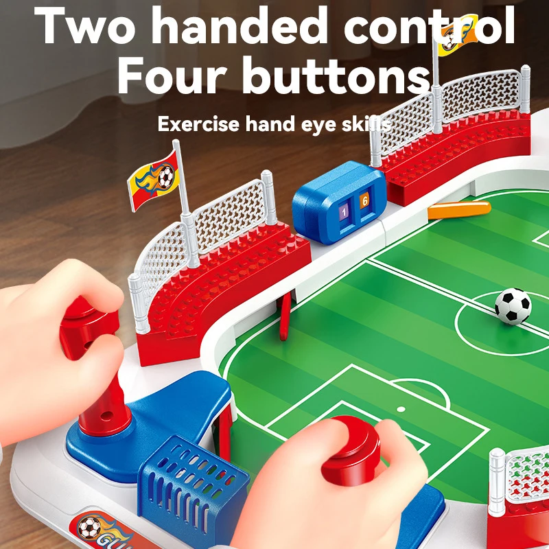 Tabletop Soccer Board Games Toy Outdoor Indoor Portable Multi-Player Game Tabletop Desktop Football Competive Toys for Boys