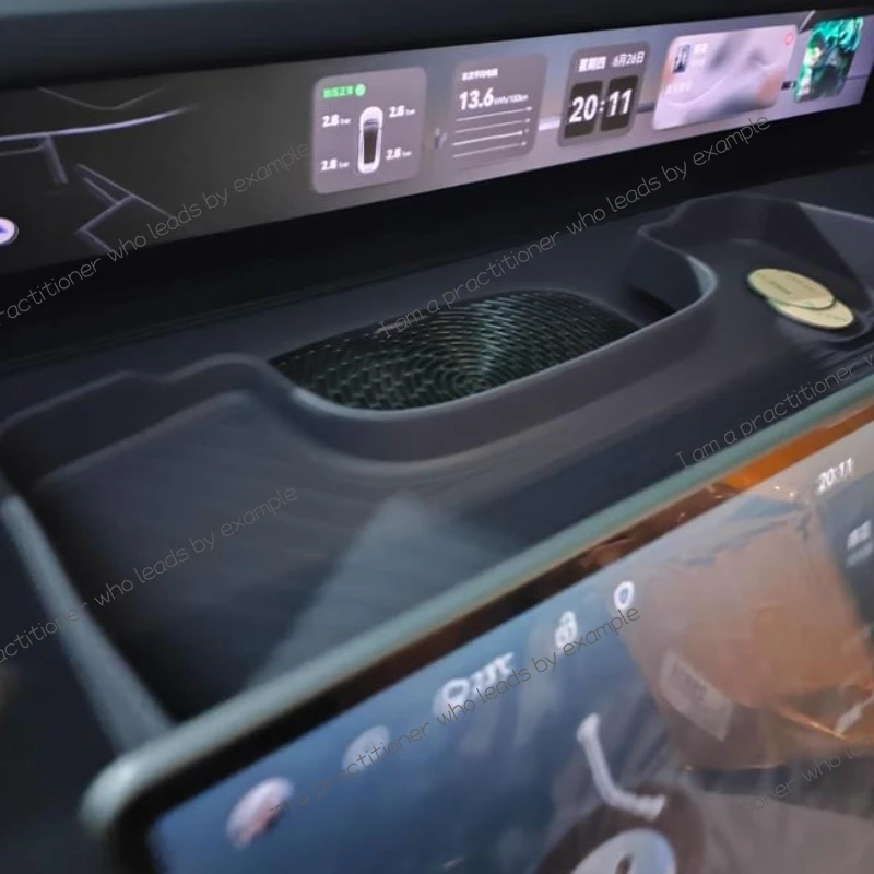 

Central Control Screen For AVATR 06 Behind The Scenes Storage Box Dashboard ETC Storage Car Interior Accessories Storage