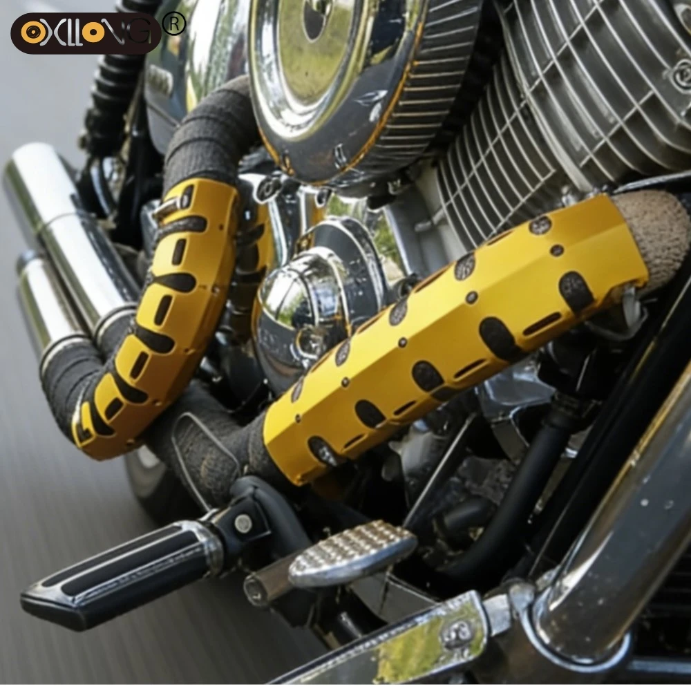 

For EXC XCW SX TPI Six Days 125 250 300 Exhaust Heat Shield Muffler Protector Cover For HUSQVARNA For Yamaha For Beta For HONDA