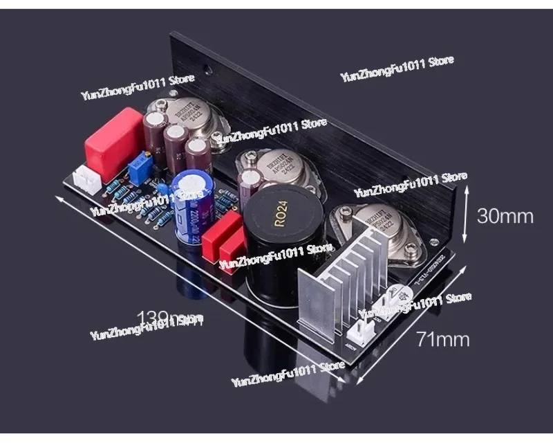 

1 Pair Assembled Class A HD1969 Power Amplifier Board 10W+10W Gold Sealed Tube Deluxe Collection Edition