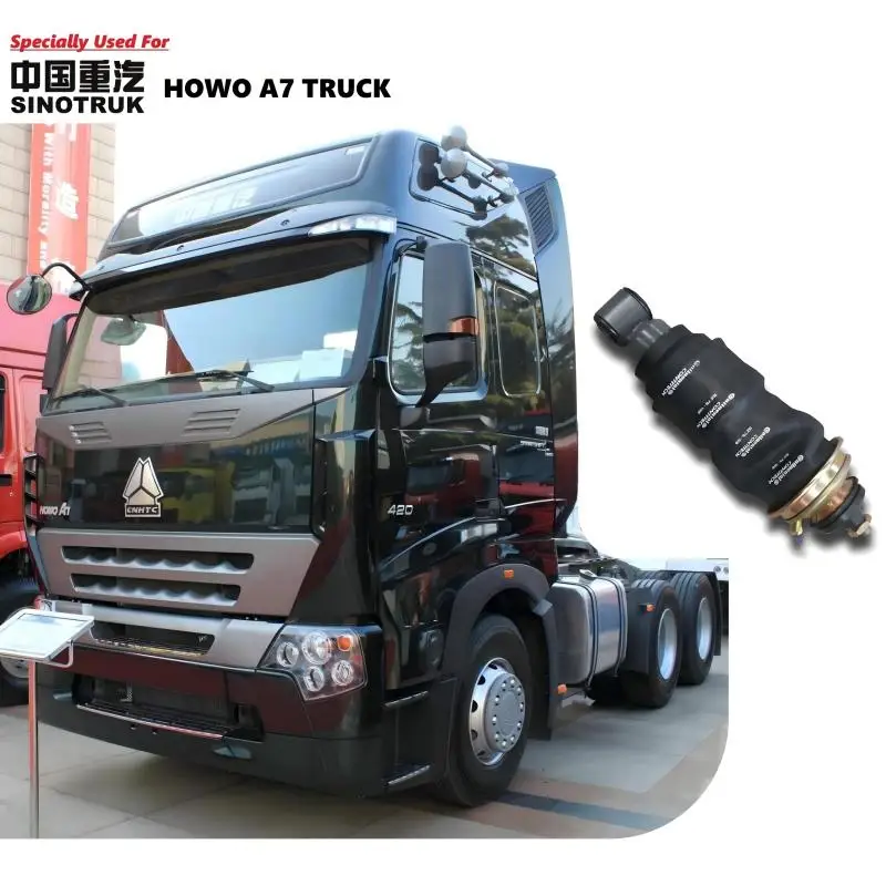 

Specially Used For HOWO A7 Truck Cabin Original Quality Front Shock Absorber of Cabin AZ1664430103 HOWO Spare Parts