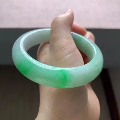 Zheru Jewelry Natural Myanmar Jade 54mm-62mm bracelet exquisite princess bracelet send girlfriend send mom