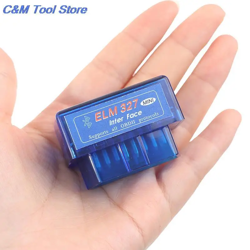 Super MINI ELM327 V2.1 Bluetooth-Compatible PIC18F25K80 Chip Works for Multi-Cars ELM 327 V 1 5 OBD2 CAN-BUS Diagnostic Tool