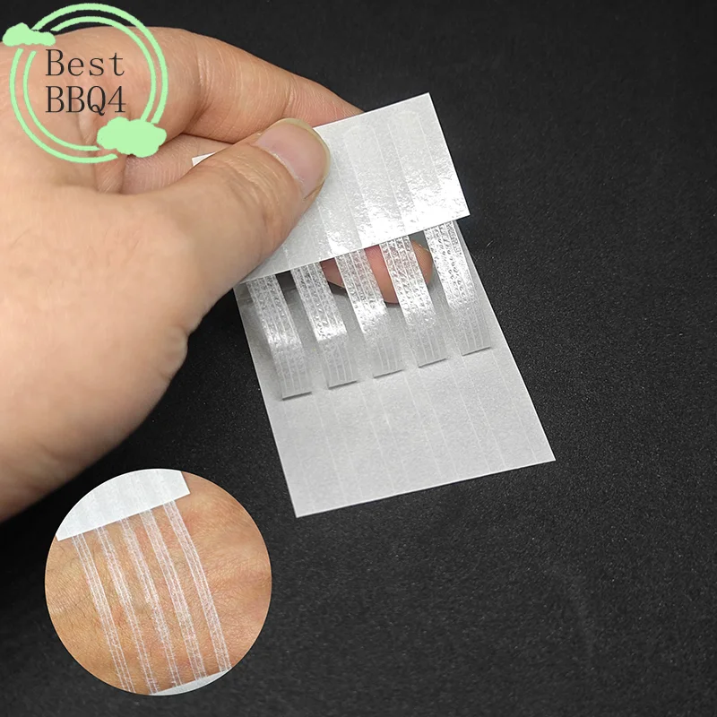(BBQ4)Band-aid Painless Wound Closure Device Suture-free Wound Dressing Patches Zip Suture Reducer Band Aid Outdoor First