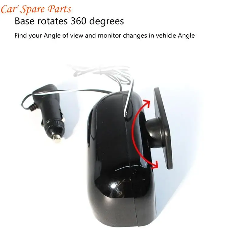 Y4UA Car HUD Inclinometer Slope Meter Level Tilt Gauge Car SUV Slope Meter