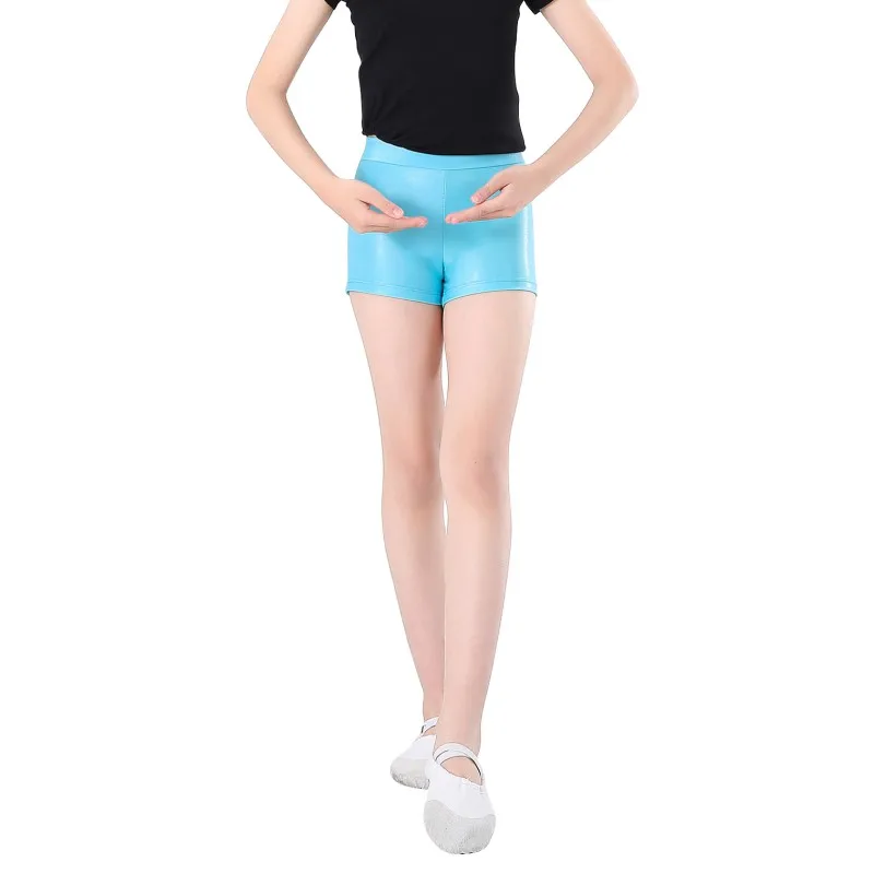 Girls Dance Shorts Elastic Ballet Boxer Flexible High-Stretch Design Kid Ballerina Performance Dance Short Summer Practice Pants