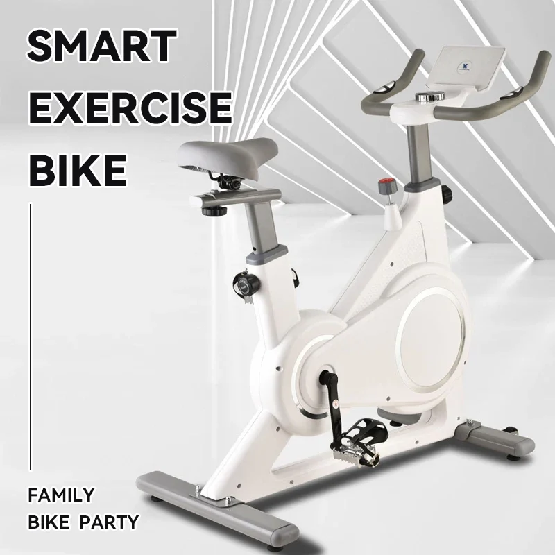 Factory hot selling Indoor  Spin Bike Magnetic Electric Exercise Bikes with Shoe Lock