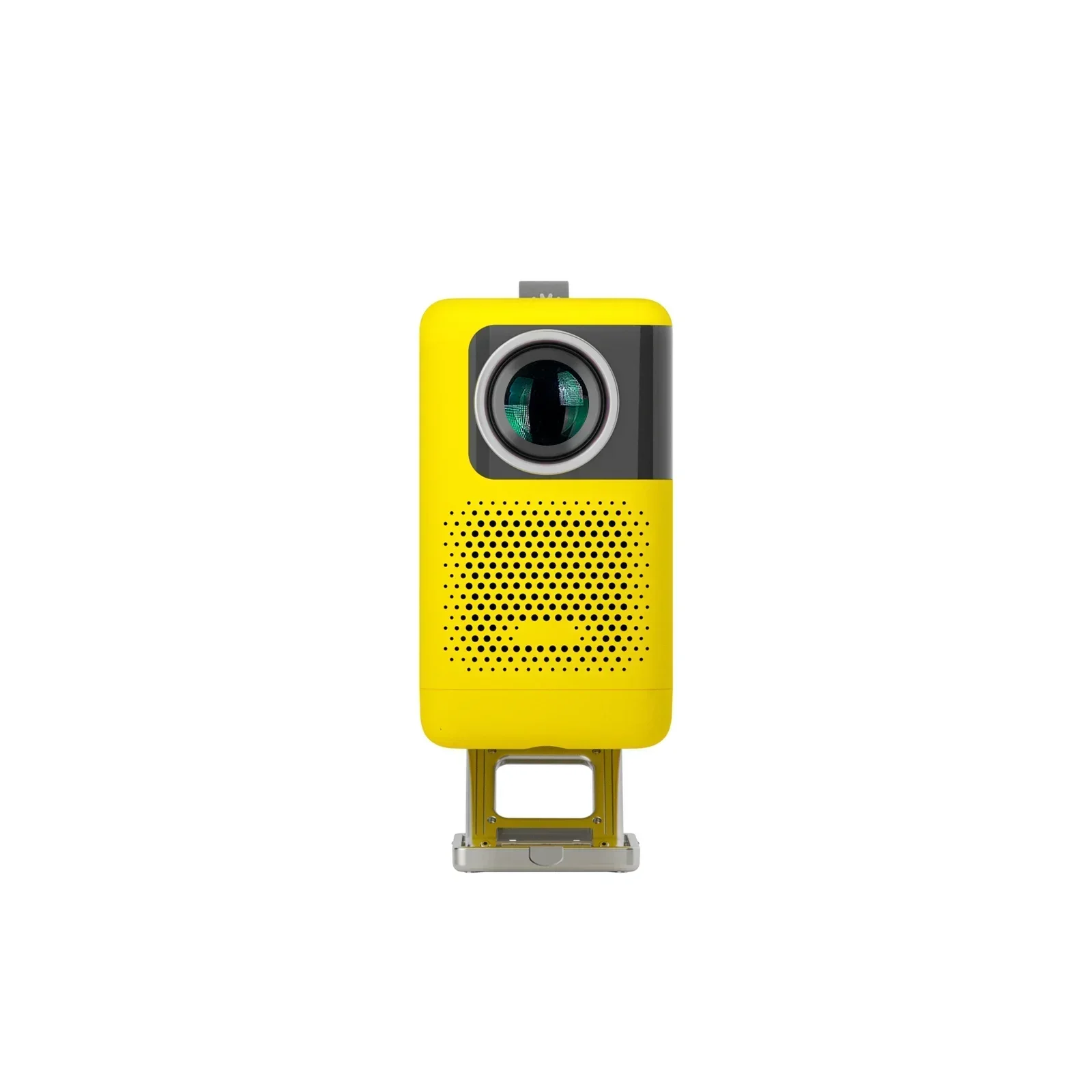2022 Newest Design Mini Projector 720P with Folding Stand, 100 ANSI Lumen Portable Projectors with Built-in  Speaker