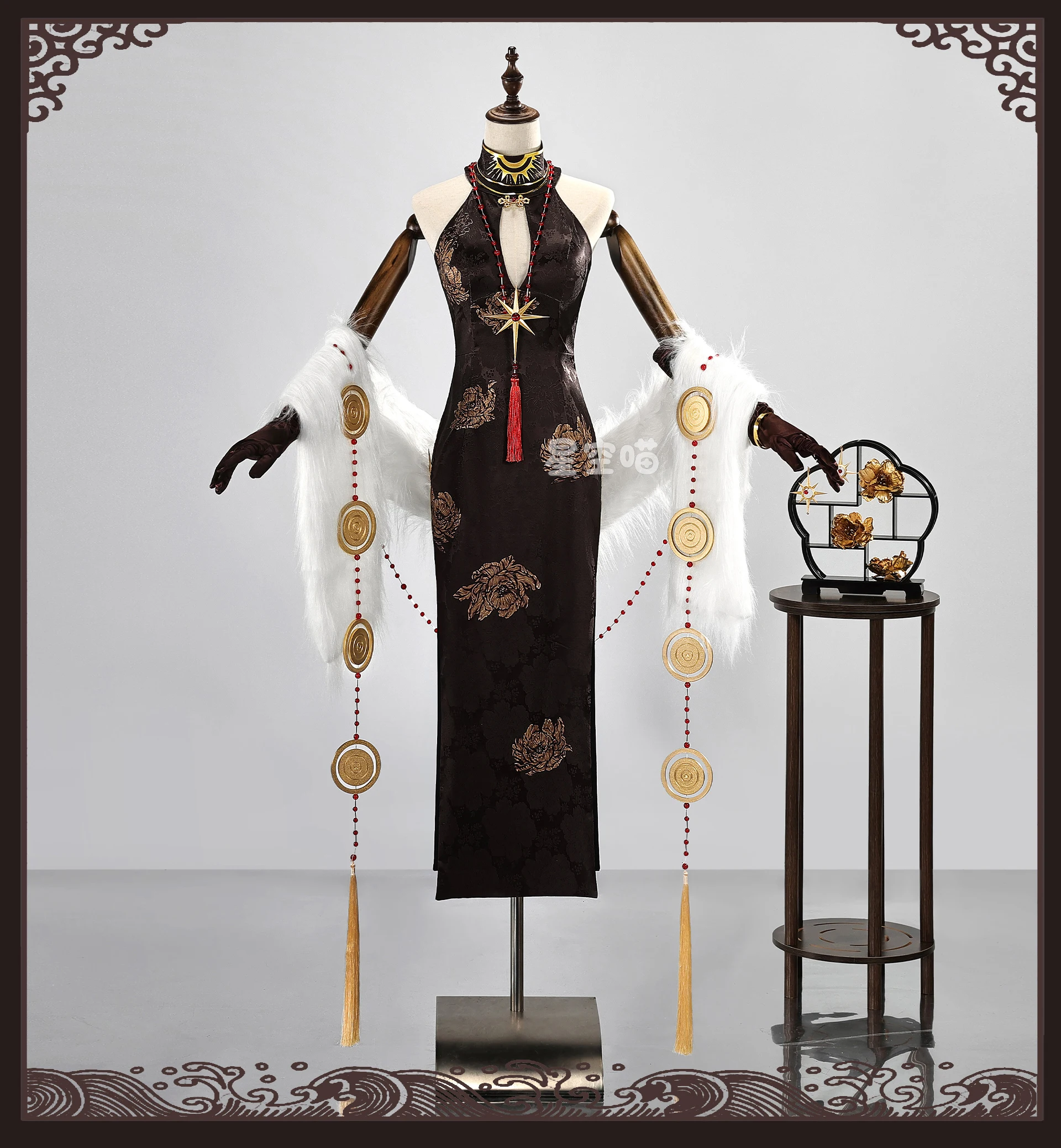 Kostium cosplay Game Wuthering Waves New Augusta na Halloween, Boże Narodzenie, imprezę tematyczną, Comic Con, dla kobiet, rozmiar S-XL, DOSTĘPNY