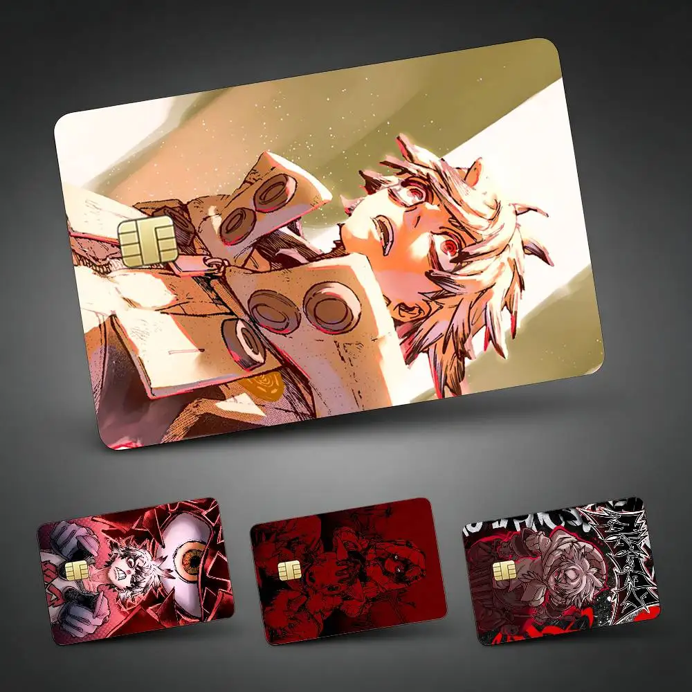 

Anime G-Gachiakuta Rudo Credit Card Skin Stickers For VISA Bank Bus Metro Access Card Protective Film Cover Sticker
