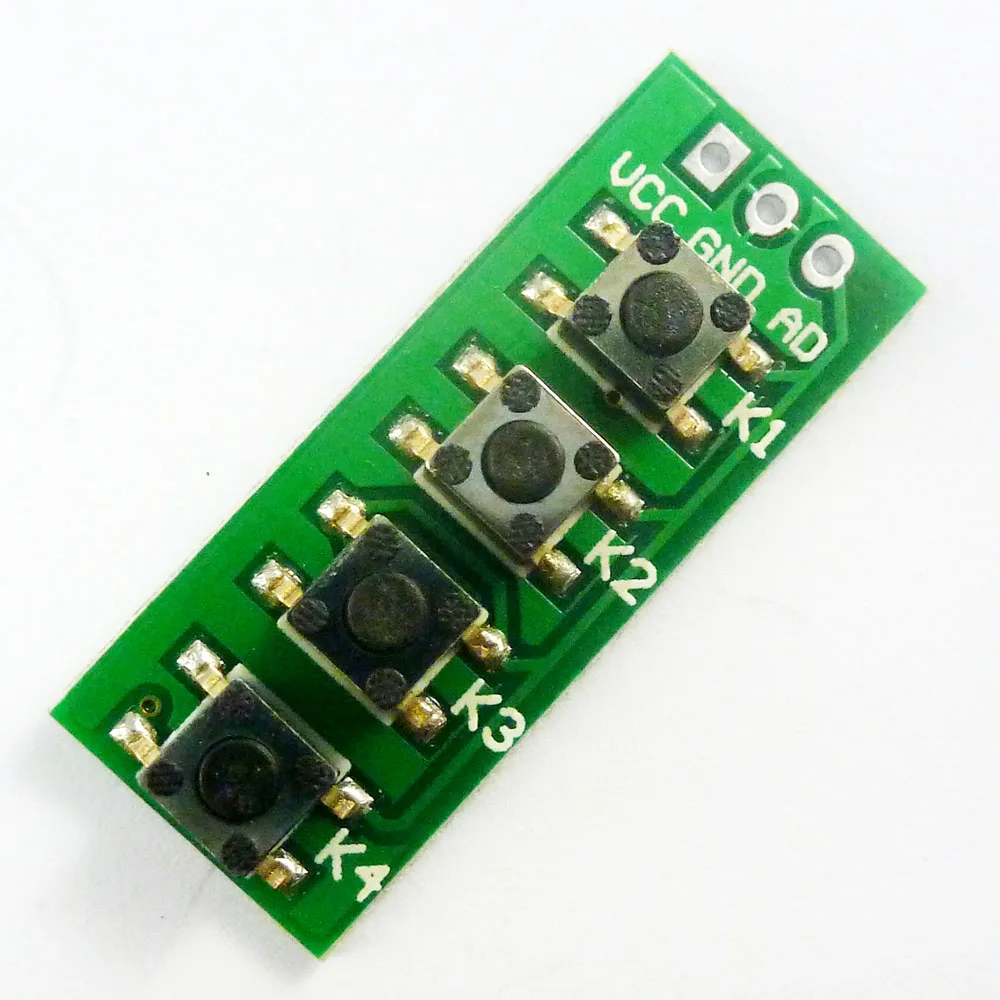 10 Pcs For UNO MEGA2560 Example Code ! 3.3V 5V 4 Buttons 1 Analog