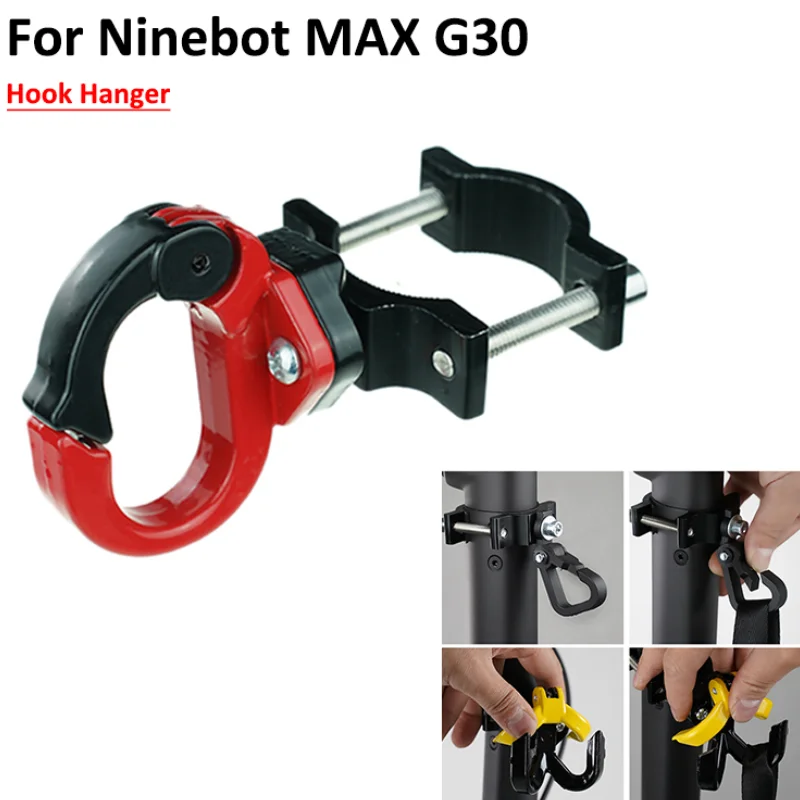 Aluminium Alloy Hanging Bag Hook for Xiaomi Electric Scooter M365 Pro 1s Pro2 MI3 PRO4 Es1 2 3 Hanger Hook for NINEBOT MAX G30