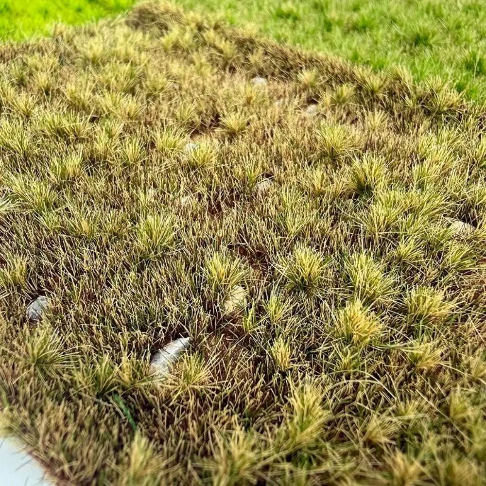 Nylon Miniature Grass Tuft Mini Scale Model Accessory Hand DIY Craft Material Model Landscape Turf Realistic Simulation Grass