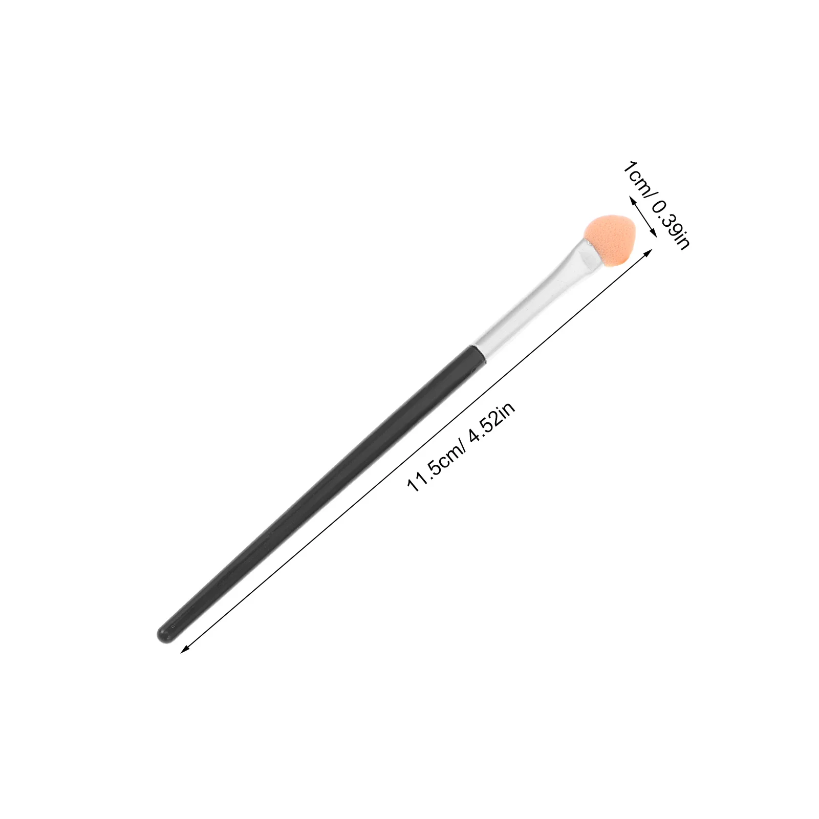 100Pcs Sponge Paint Brushes Fine Detail Blending Mini Sponge Brush for Crafts Card Making Acrylic Ink Painting Tools for Artists