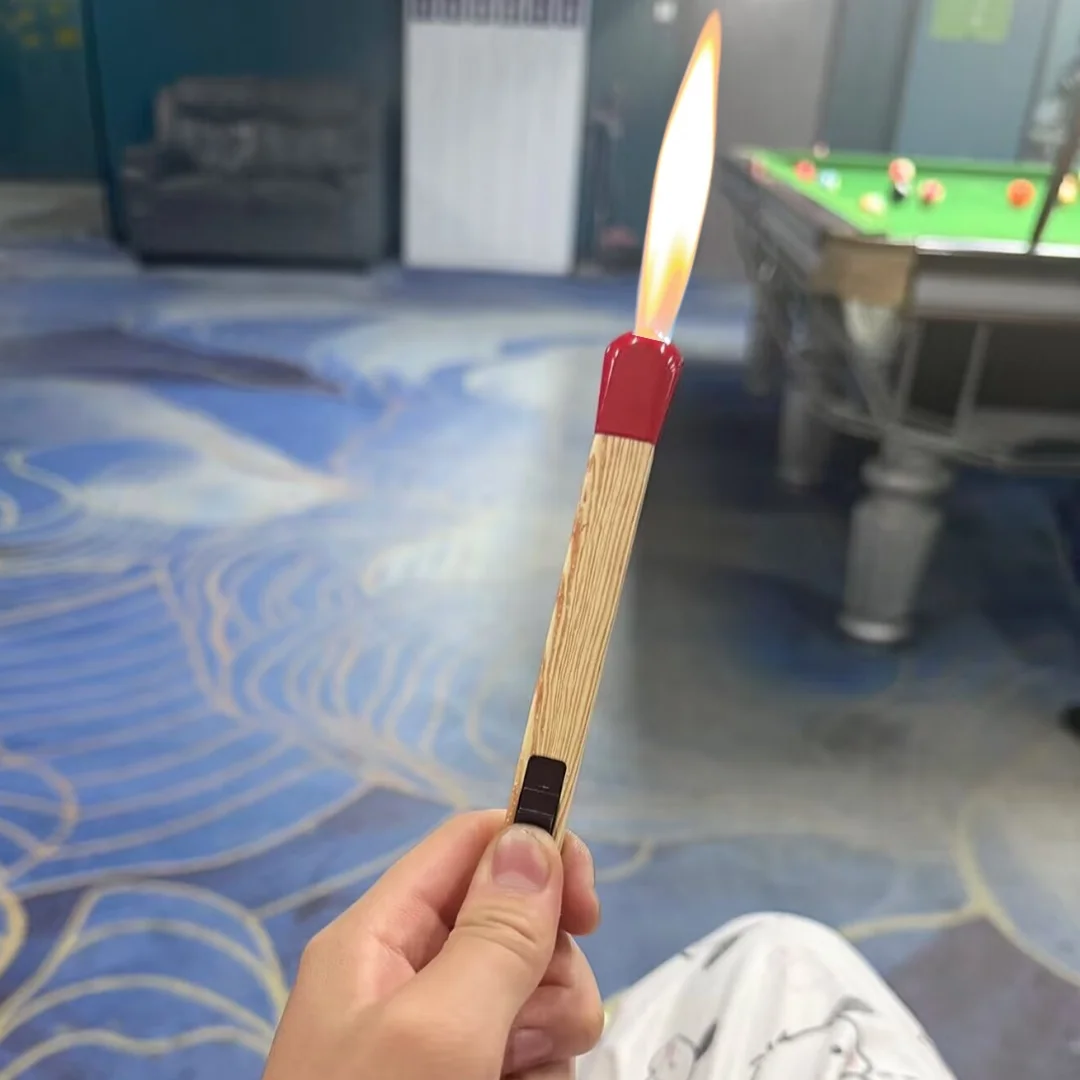 المنزل مباراة أخف متعددة الوظائف نفخ ولاعة البيوتان الشعلة أداة الإشعال الكهربائية عملية ومثيرة للاهتمام أخف هدية