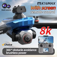 2025 K16MAX Drone HD Camera Real-time Image Transmission USB Charging Intelligent Obstacle Avoidance Ultra Long Endurance