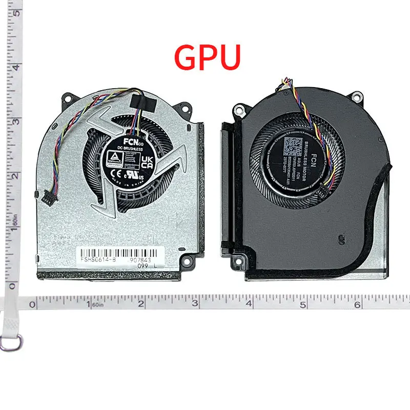 Laptop CPU GPU Fan For ASUS ROG 7 PLUS G614J G614JV G614JI G634J G814J G834J G834JY G834JZ Strix SCAR 18 2023 2024 Cooling Fan