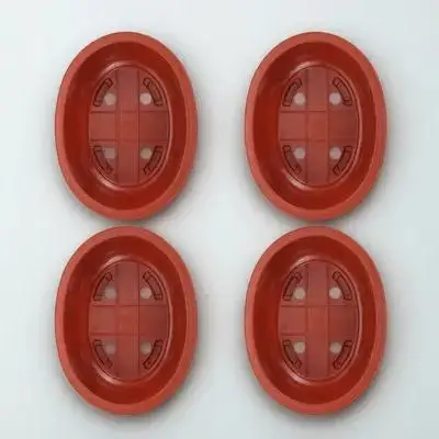 

4pcs Thickened Flower Pots Square Bonsai Planting Containers For Indoor Outdoor Garden Succulent Nursery Planter Pot