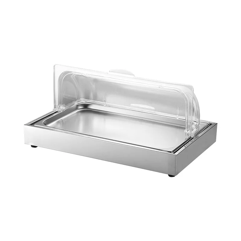 

Stainless Steel Chilled Display Table Western Restaurant Japanese Restaurant Raw Meat Sushi Salmon Seafood Buffet