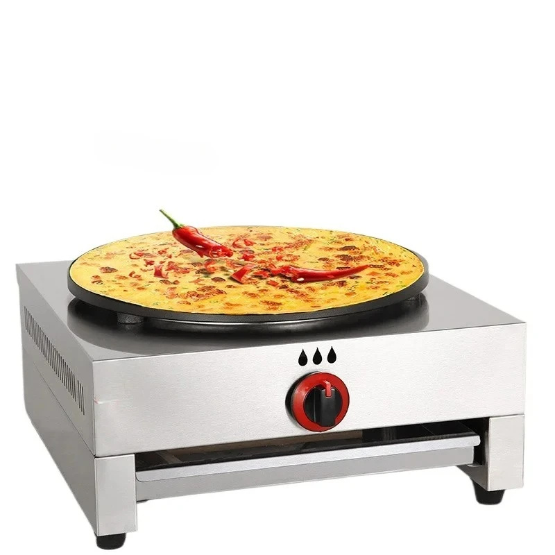 

Gas banji stove, stall grain pancake machine, non-stick pan gas crepe machine