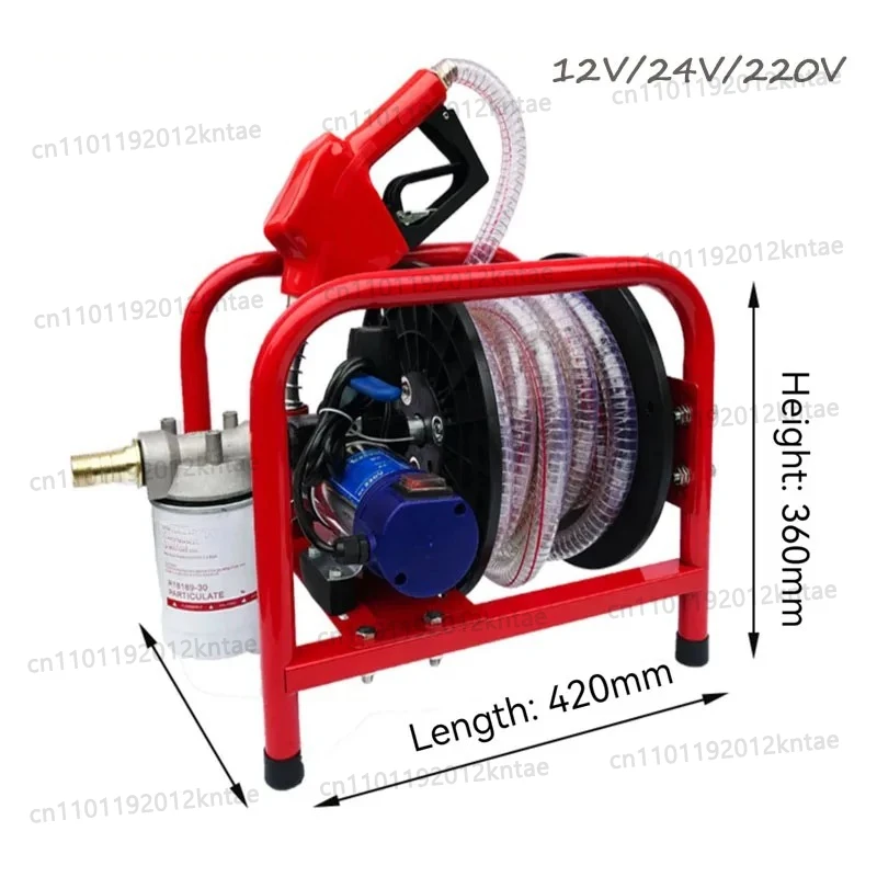380W Diesel   Electric Refueling l Tanker Vehicle Small Equipment Portable   12V24V220V