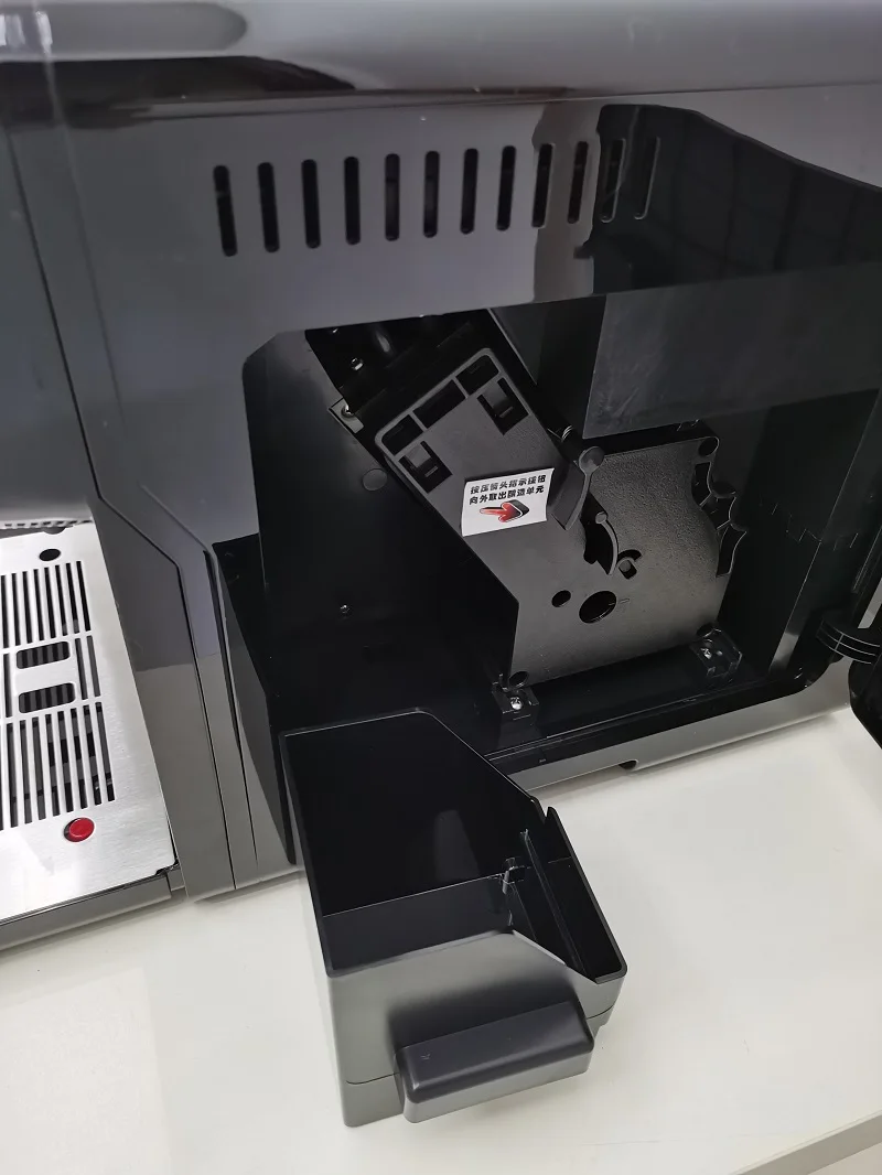 Cafetera eléctrica italiana comercial de café expreso con pantalla táctil completamente automática A10