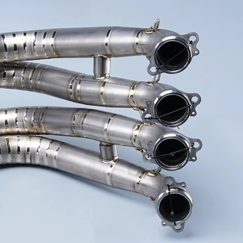Forged Exhaust System For MotorcycleNew S1000RR 2019-2024/S1000R 2021-2024 Complete Motorcycle Exhaust Header Tube Titanium Allo