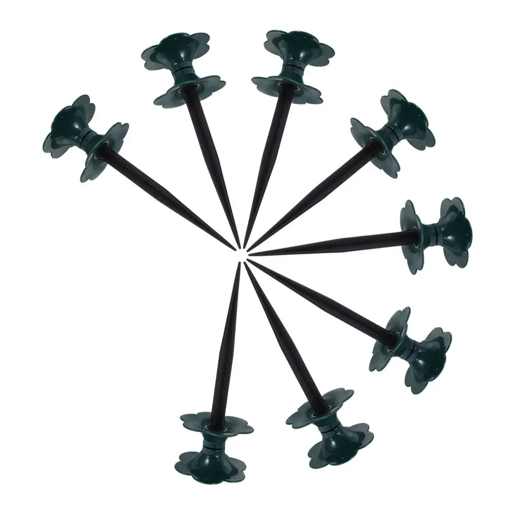 

Набор из 8 пластиковых роликов-фиксаторов для садового шланга, защита для газона, клумб и растений, держатель для водопроводных труб с кольцом-фиксатором