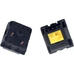 4PCs Original Razer Switches Mechanical Keyboard Switches Green Yellow 3Pins for Razer BlackWidow V3 Huntsman Elite Keyboard