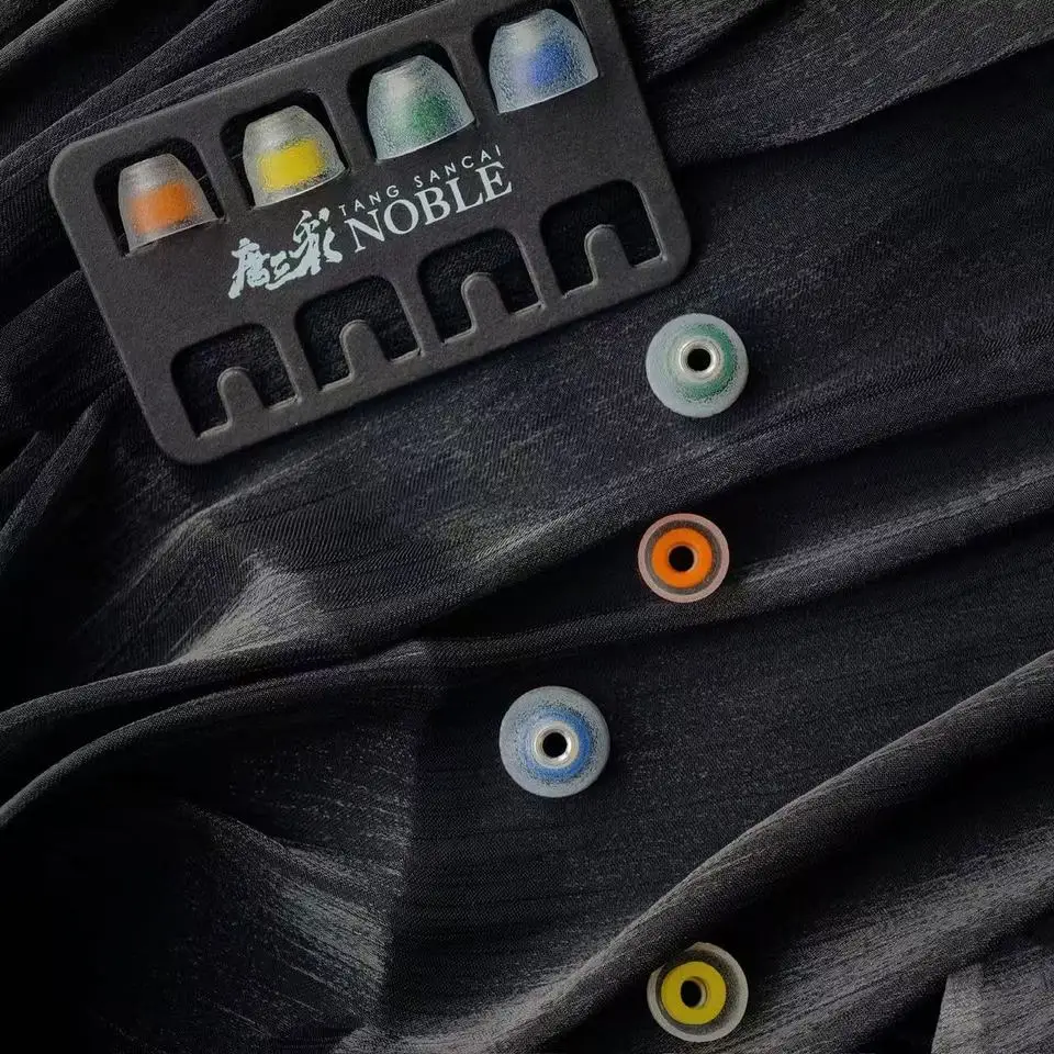 TANGZU Tang Sancai Noble vloeibare siliconen hybride oordopjes roestvrijstalen editie