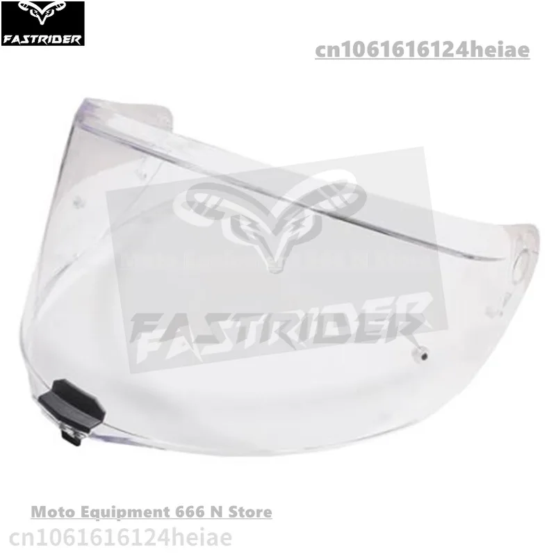 LS2 FF811 VECTOR II Helmet Visors Full Face Motorcycle Helmet Color Lens Black Silver Visor, Anti Fog Sticker