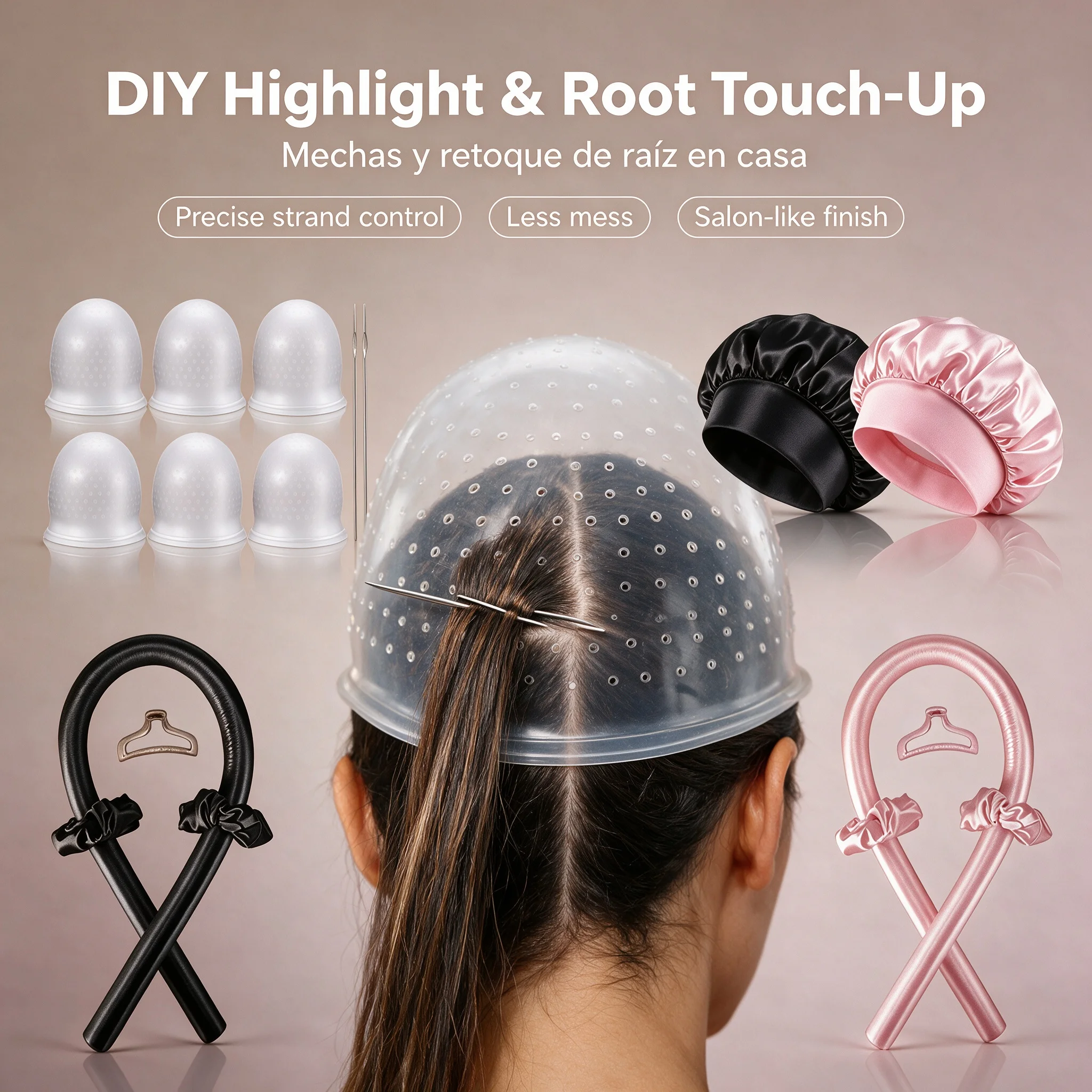 WANMEI Heat‑Free Curler Set, S - đánh giá và giá Sleeping Pack Overnight