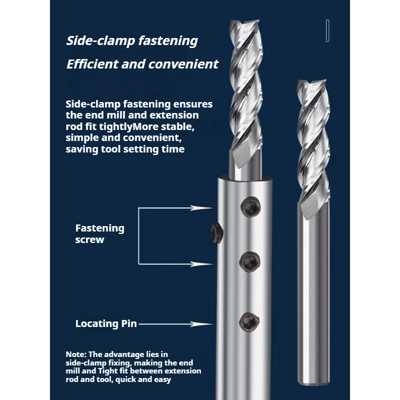 C8 C10 C12 C16 C20 SLD4,6,8,10,1/8 100L 150L 200L przedłużka z blokadą boczną, prosty, wąski trzpień, obróbka głębokich otworów