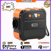 Flashfish A101 Mini Portable Power Station 98Wh Lithium Battery 120W Solar Generator Home Backup Outdoor Camping Mobile Power