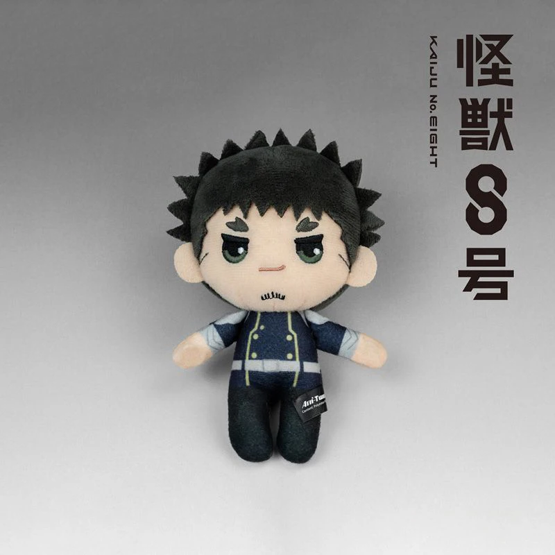 12cm anime kaiju no.8 boneca de pelúcia ashiro mina reno ichikawa kafka kikoru shinomiya bonito brinquedo de pelúcia mochila pingente crianças presentes