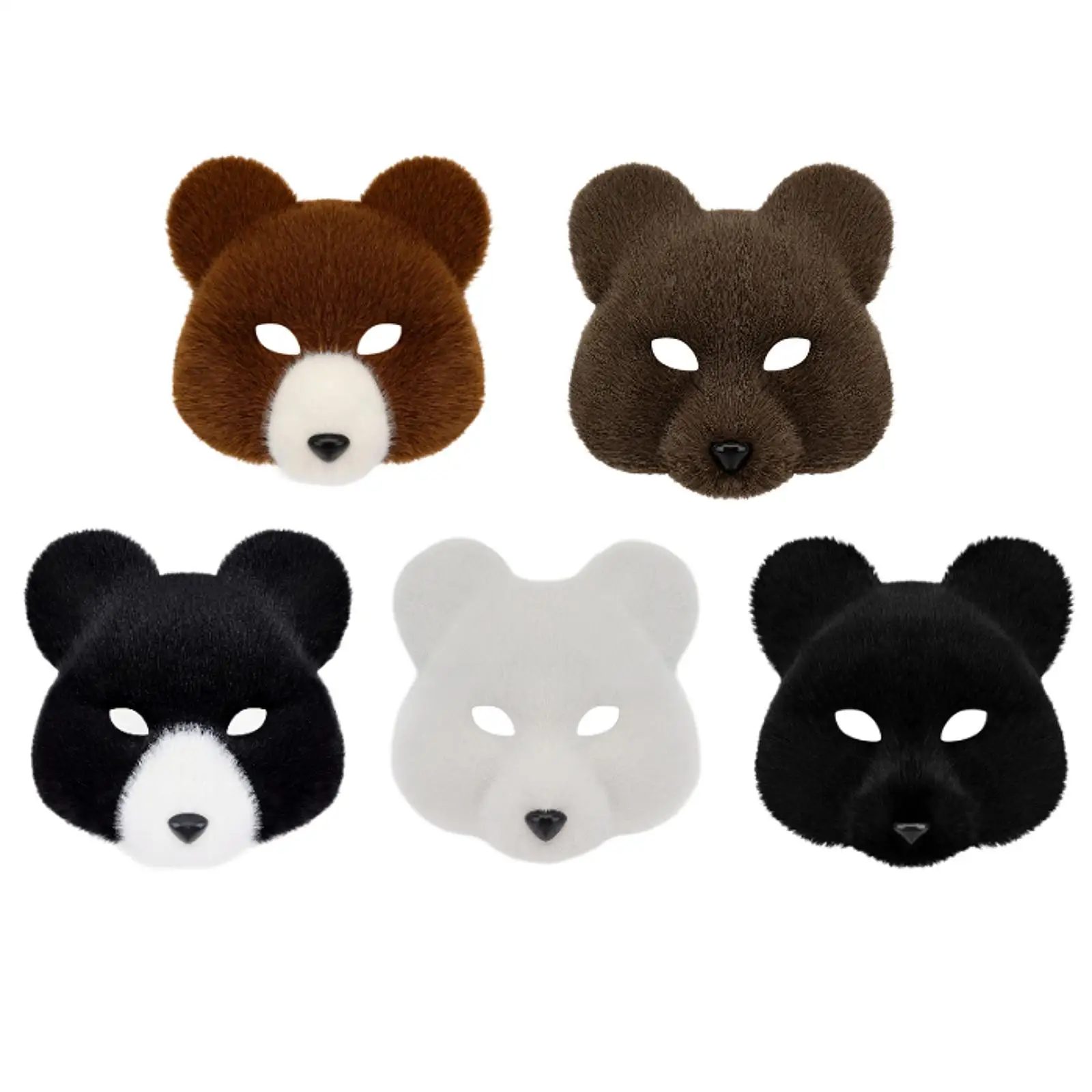 Máscara de animal adereços novidade acessórios traje realista animal máscara de halloween para carnaval festival palco desempenho night club